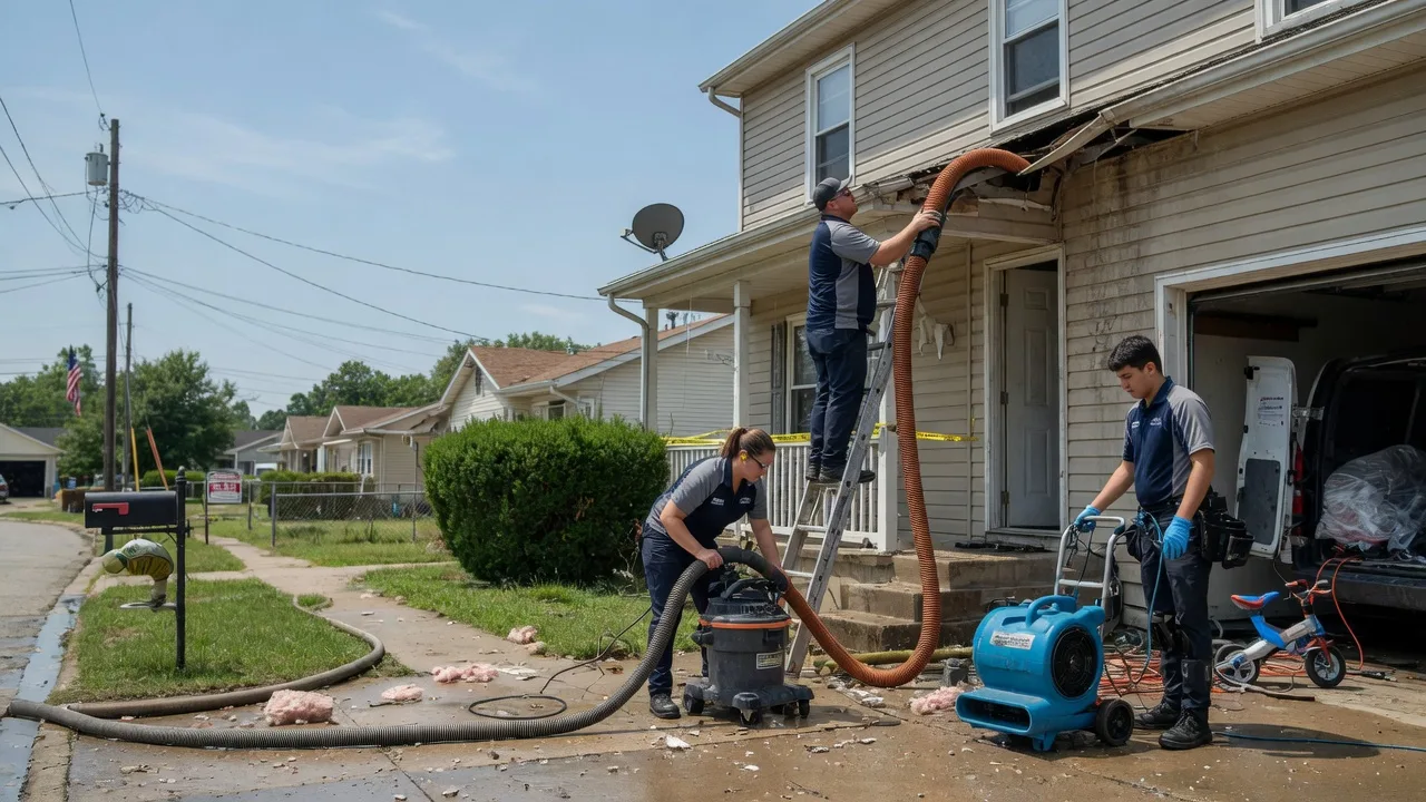 Water Damage Restoration in Brownstown, PA near me